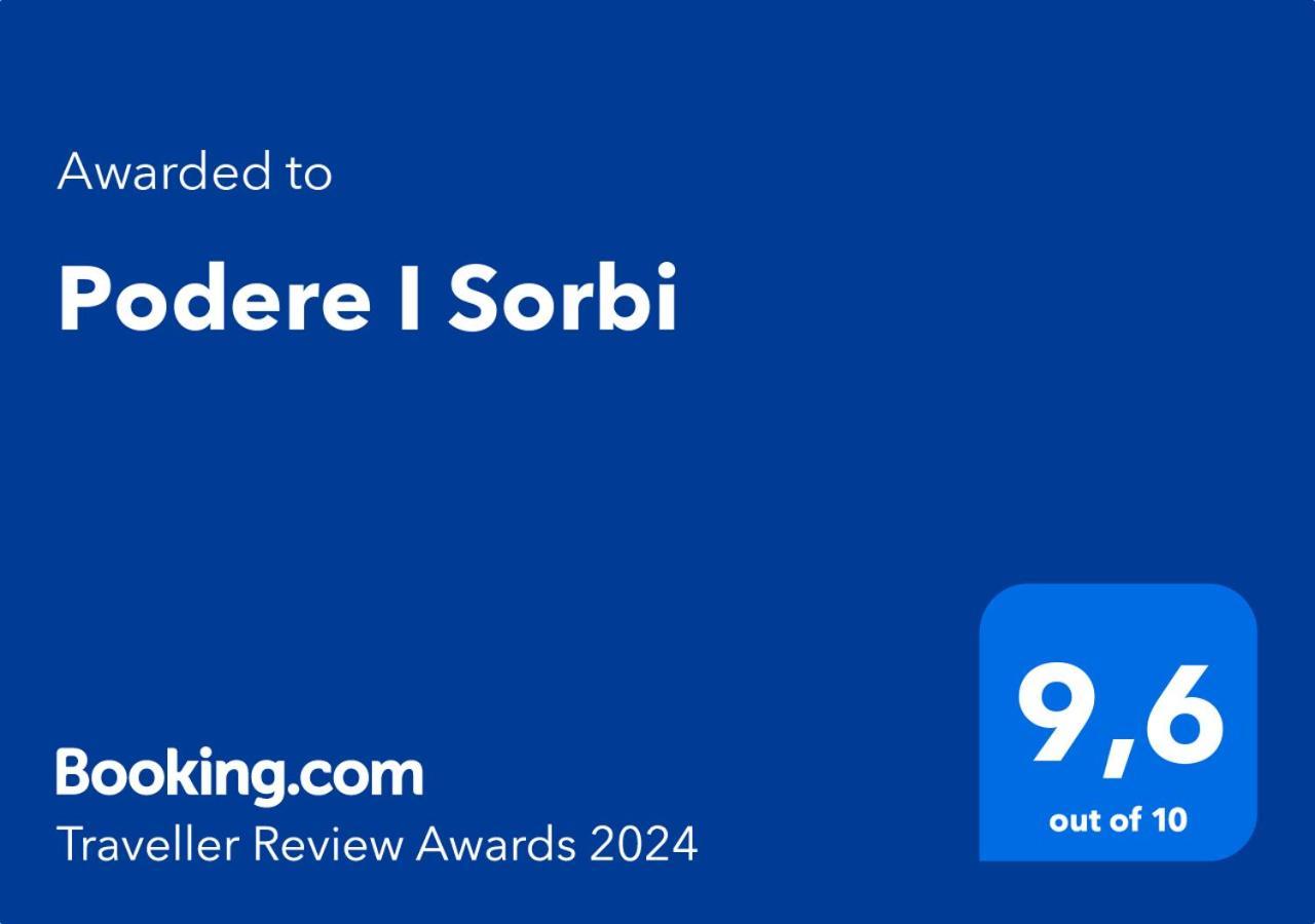 Podere I Sorbi San Donato in Fronzano Exteriör bild